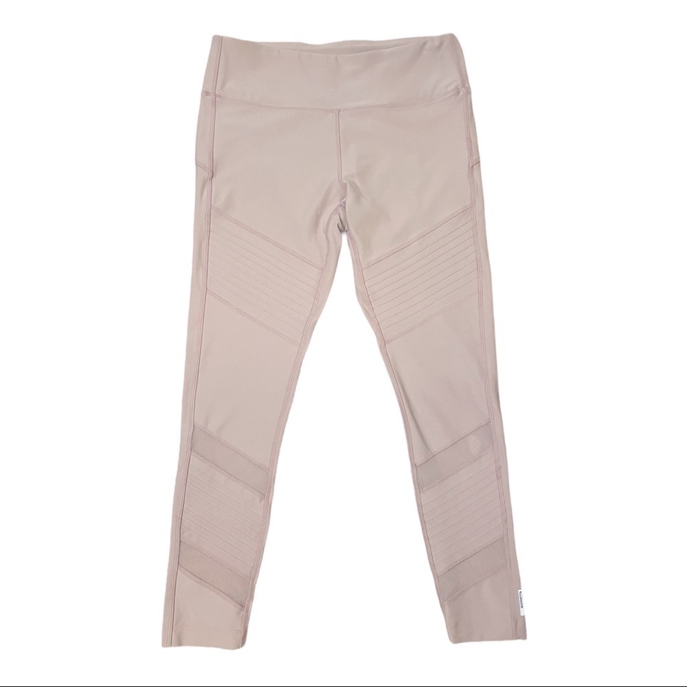 Mondetta Pink Blush Moto Performance Leggings